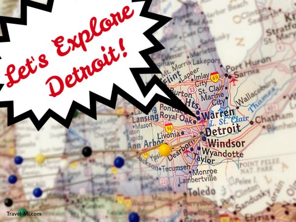 detroit tourist map