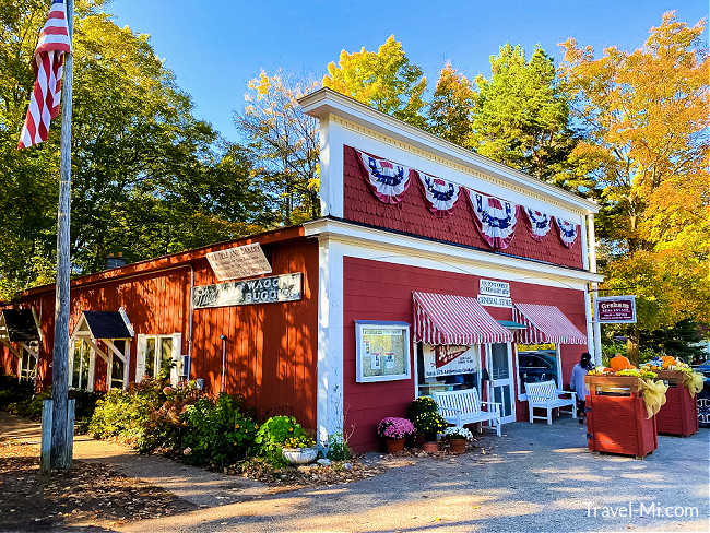Red Awnings of the General Store